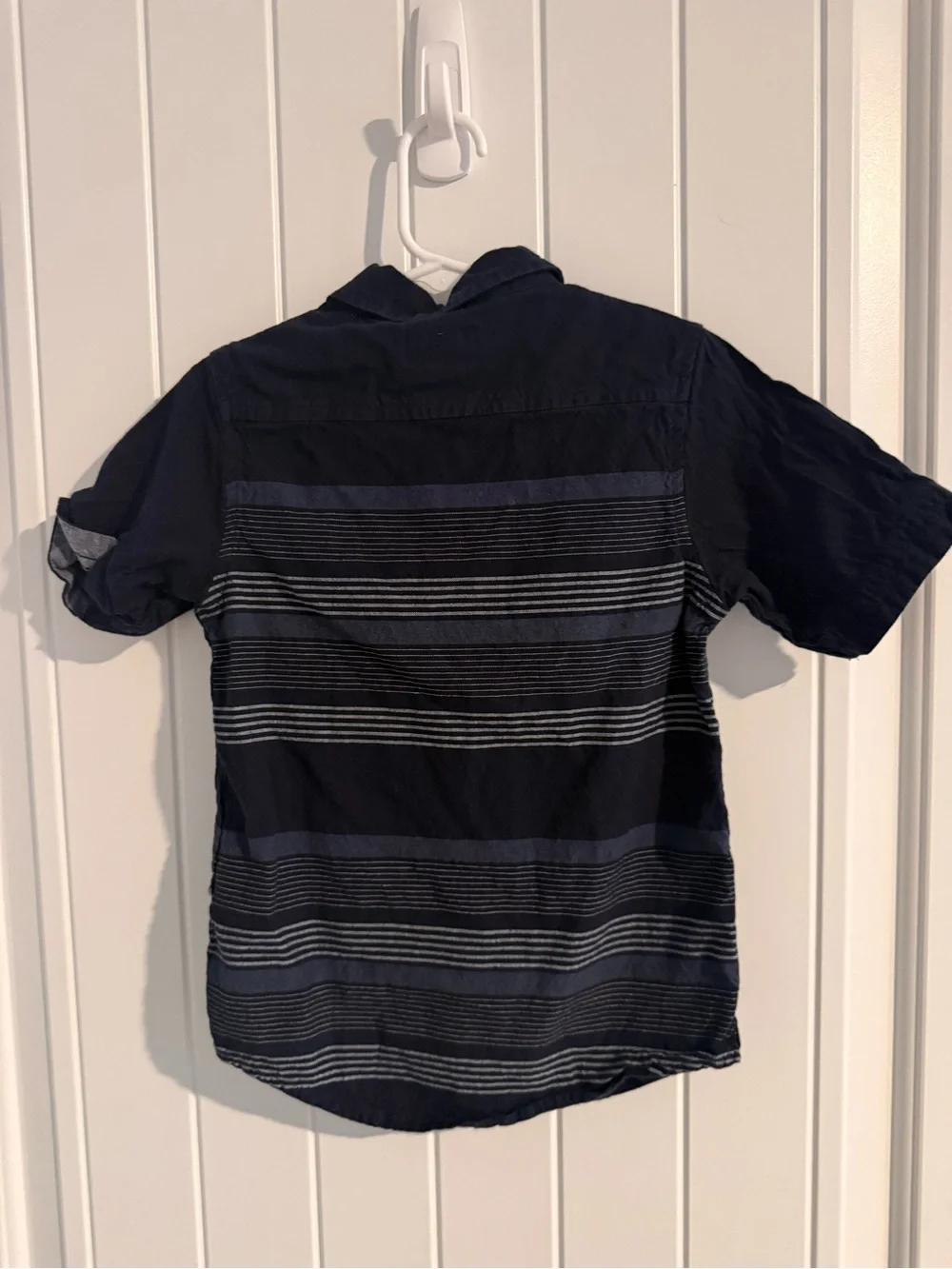 Original Penguin by Munsingwear Boys’ Striped Button-Up Shirt – 4T